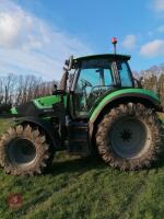 2015 DEUTZ FAHR 6140 4WD TRACTOR WITH MX LOADER