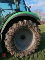 2015 DEUTZ FAHR 6140 4WD TRACTOR WITH MX LOADER - 2