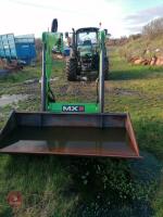 2015 DEUTZ FAHR 6140 4WD TRACTOR WITH MX LOADER - 21