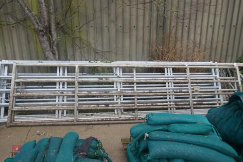 15' IAE GALV YARD GATE C/W FURNITURE
