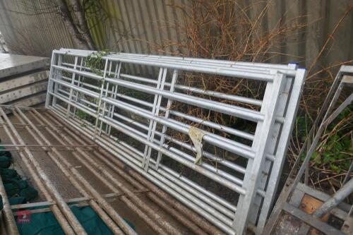 BRAND NEW IAE 15' GALV YARD GATE