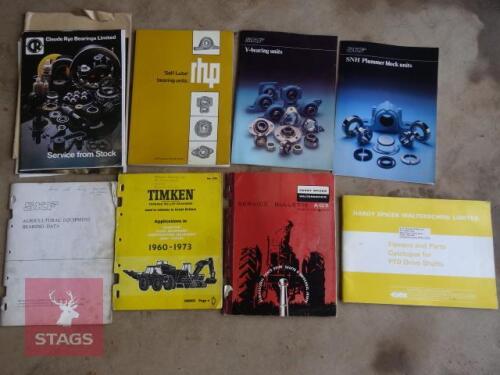 VARIOUS BEARINGS BOOKS