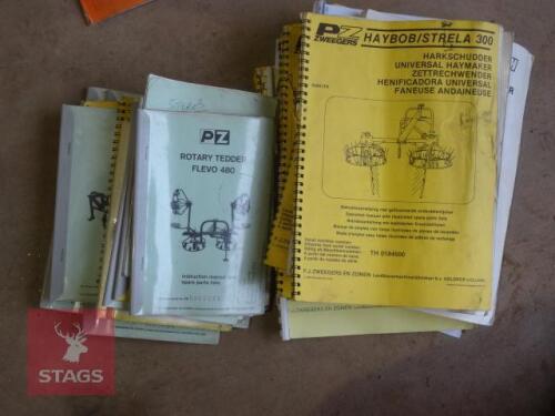 PZ PARTS BOOKS
