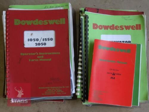 DOWDESWELL PARTS BOOKS