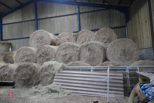 40 ROUND BALES OF 2022 HAY(BID PER BALE)