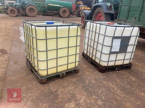 2 X IBC'S