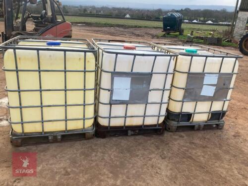 3 X IBC'S
