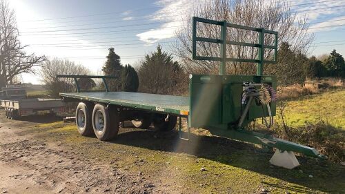 2018 BAILEY 22' BALE TRAILER