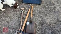 SPADE, FORK & PICK AXE - 3