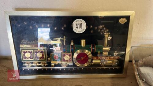 DECORATIVE TRAIN CLOCK