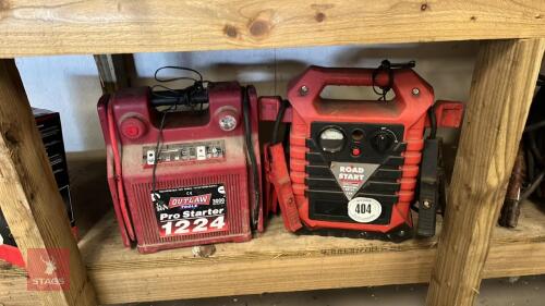 2 JUMP START PACKS