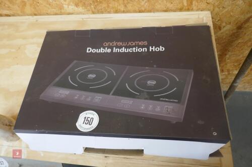 ANDREW JAMES DOUBLE INDUCTION HOB