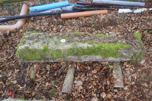 1 GRANITE GATE POST