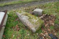 2 GRANITE BLOCKS - 2