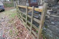 11' WOODEN GATE - 2