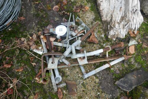 QTY GATE HANGINGS AND LATCHES