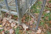 GALVANISED 5' X 5' ROUND BALE FEEDER - 6