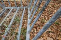 GALVANISED 5' X 5' ROUND BALE FEEDER - 6