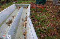FREESTANDING GALVANISED CATTLE TROUGH - 6