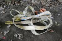3 LIFTING STRAPS AND RATCHET STRAP - 4