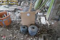3 PART ROLLS OF BARBED WIRE