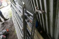 6 6' GALVANISED SHEEP HURDLES - 4