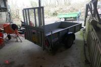 IFOR WILLIAMS SINGLE AXLE PLANT TRAILER - 8