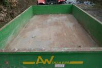 2008 AW DS4 SINGLE AXLE TIPPING TRAILER - 12