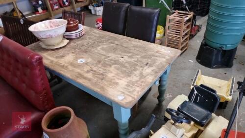 DINING TABLE & 2 CHAIRS
