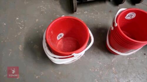7 RED BUCKETS