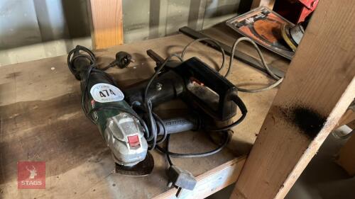 BELT SANDER & PARKSIDE ANGLE GRINDER
