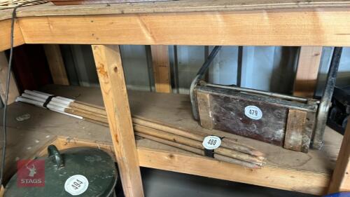 WOODEN MARKER STAKES