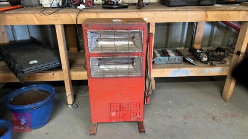 LARGE REDRAD HEATER
