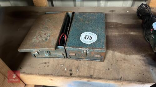 2X AMMETERS & VOLTMETERS