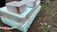 8 SHEETS OF STYROFOAM INSULATION - 2