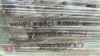 8 SHEETS OF STYROFOAM INSULATION - 4
