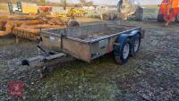 3.4M X 1.8M TWIN AXLE TRIALER - 3