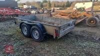 3.4M X 1.8M TWIN AXLE TRIALER - 4