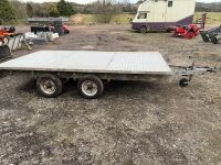 IFOR WILLIAMS 12' FLAT BED TRAILER - 5