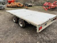 IFOR WILLIAMS 12' FLAT BED TRAILER - 8