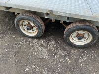 IFOR WILLIAMS 12' FLAT BED TRAILER - 9