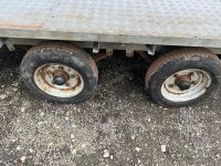 IFOR WILLIAMS 12' FLAT BED TRAILER - 10