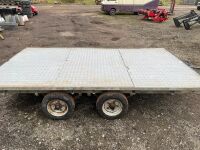IFOR WILLIAMS 12' FLAT BED TRAILER - 11