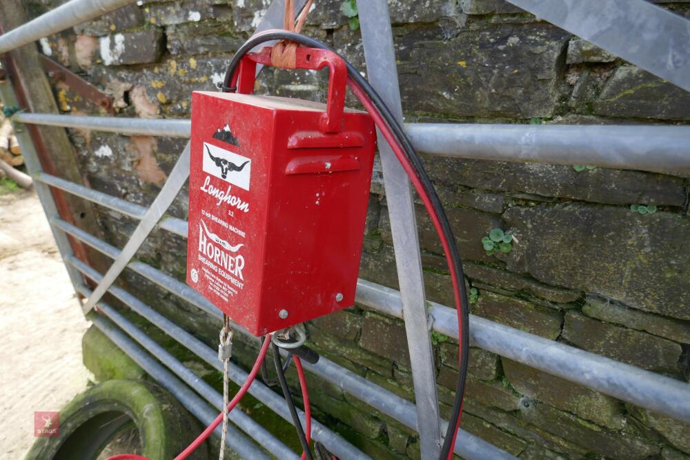 LONGHORN 12V BATTERY SHEARING MACHINE