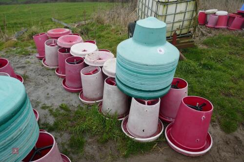21 RED MANOLA FEEDERS