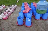 22 BLUE MANOLA FEEDERS - 2