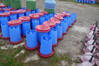22 BLUE MANOLA FEEDERS - 8