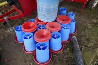 20 BLUE MANOLA FEEDERS - 3
