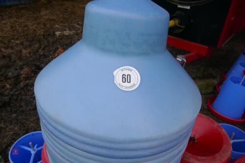 20 BLUE MANOLA FEEDERS