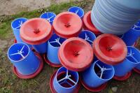 20 BLUE MANOLA FEEDERS - 10